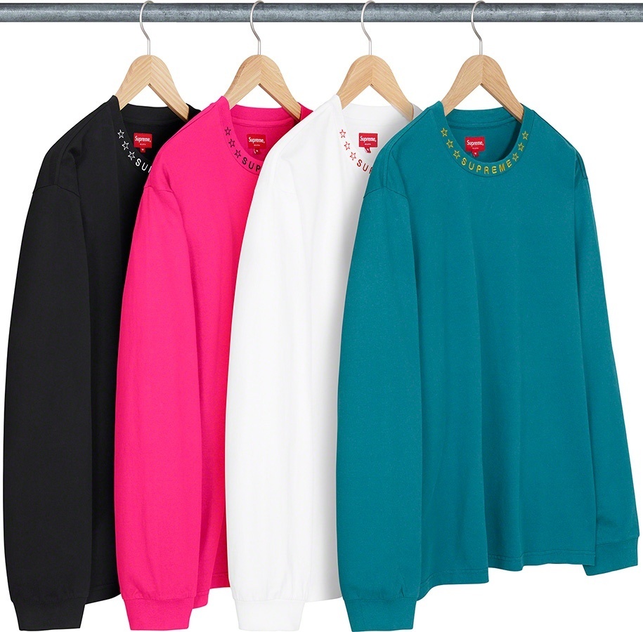 Stars Collar L/S Top
